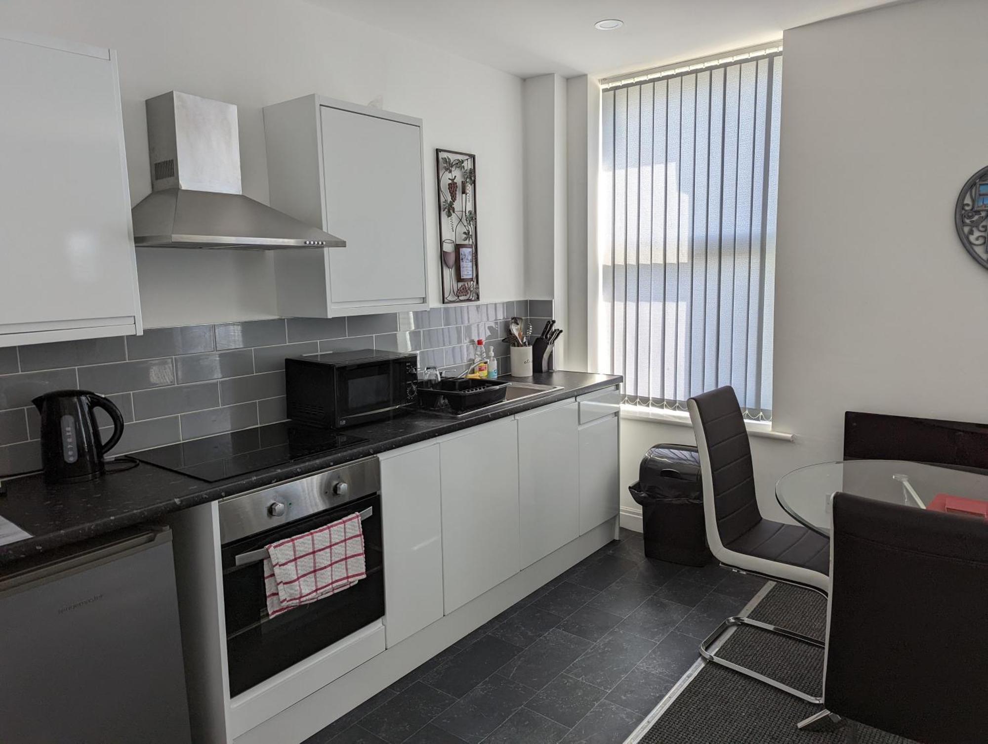 Coast Accommodation Station Road Apartments Blackpool Værelse billede